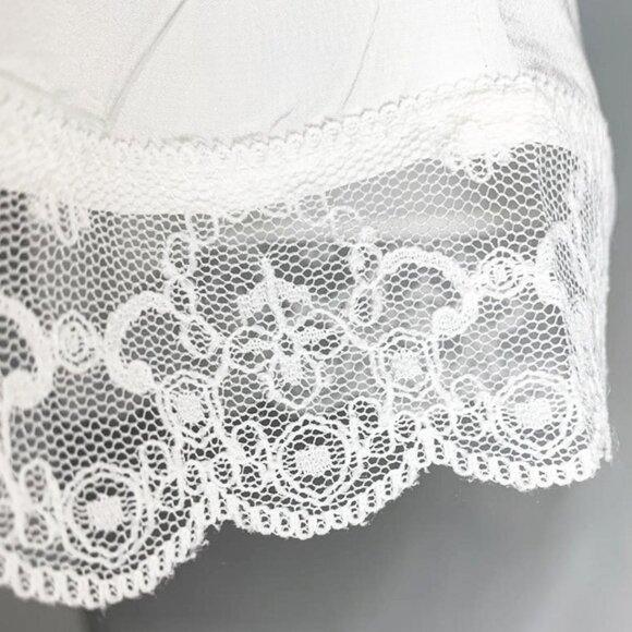 CHRISTIAN DIOR Maxi length lace inset nightgown - Picture 6 of 7